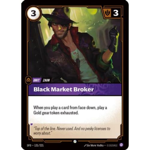 Black Market Broker (121/221) - Spiritforged