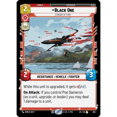 Black One - Straight At Them (Foil) (645)  Foil