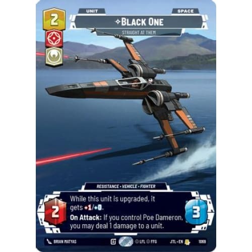 Black One - Straight At Them (Prestige Foil) (1069)  Foil