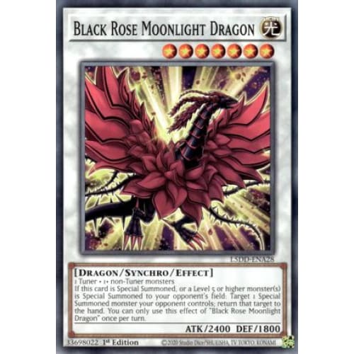 Black Rose Moonlight Dragon - L5DD-ENA28 Common / Short Print 1st Edition