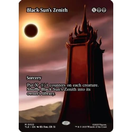 Black Sun's Zenith (Borderless) (TLE-022)