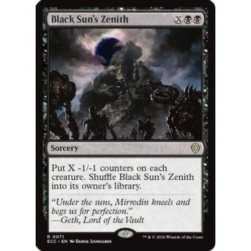 Black Sun's Zenith (ECC-071)