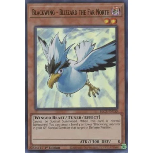 Blackwing - Blizzard the Far North - BLCR-EN059 Ultra Rare 1st Edition