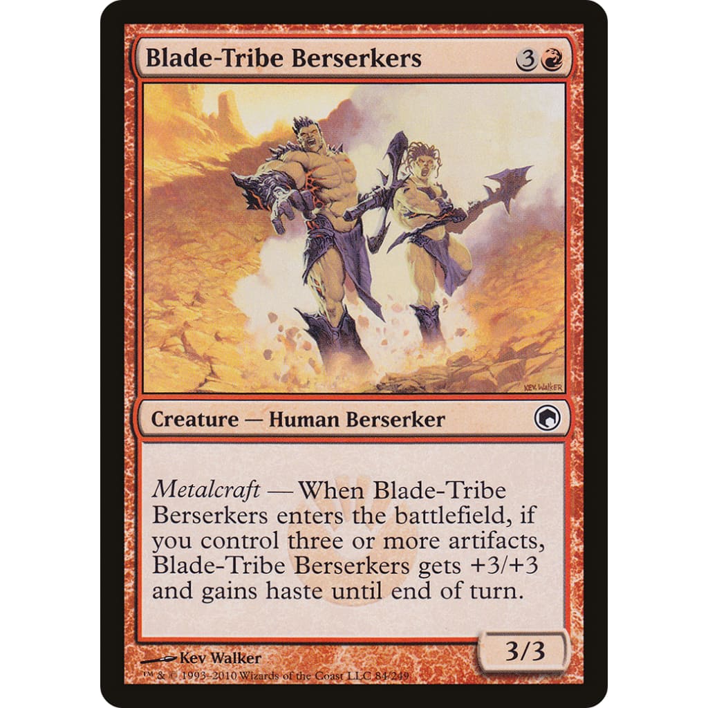 Blade-Tribe Berserkers (SOM-084) Foil