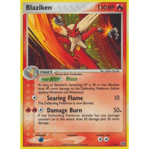 Blaziken (1) Holo Rare