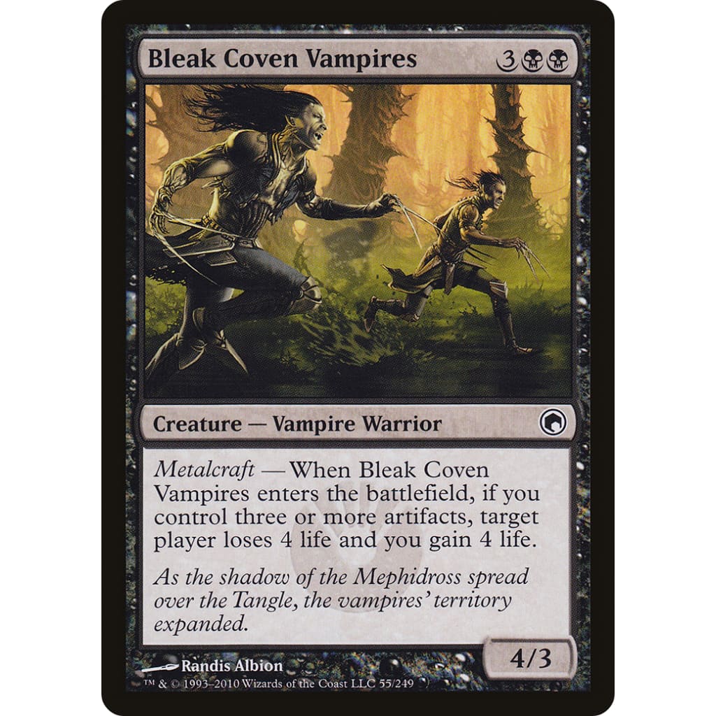 Bleak Coven Vampires (SOM-055) Foil