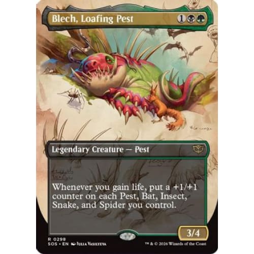 Blech, Loafing Pest (Borderless) (SOS-298) Foil