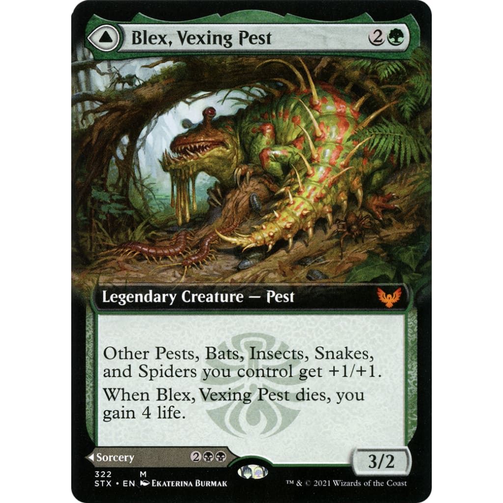 Blex, Vexing Pest (Extended Art) (STX-322): (Extended Art) - Image 3
