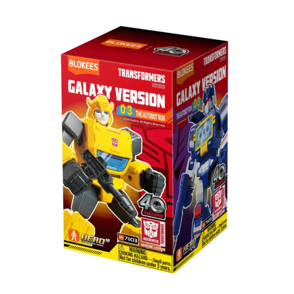 Blokees Transformers Galaxy Version 03 The Autobot Run Blind Box