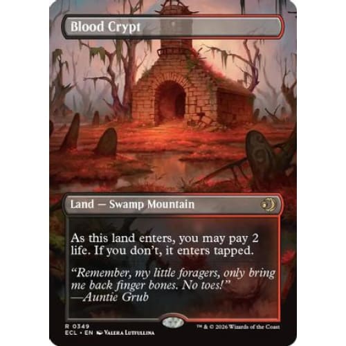 Blood Crypt (Borderless) (ECL-349) Foil
