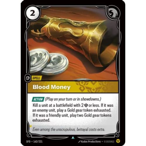 Blood Money (162/221) - Spiritforged Foil