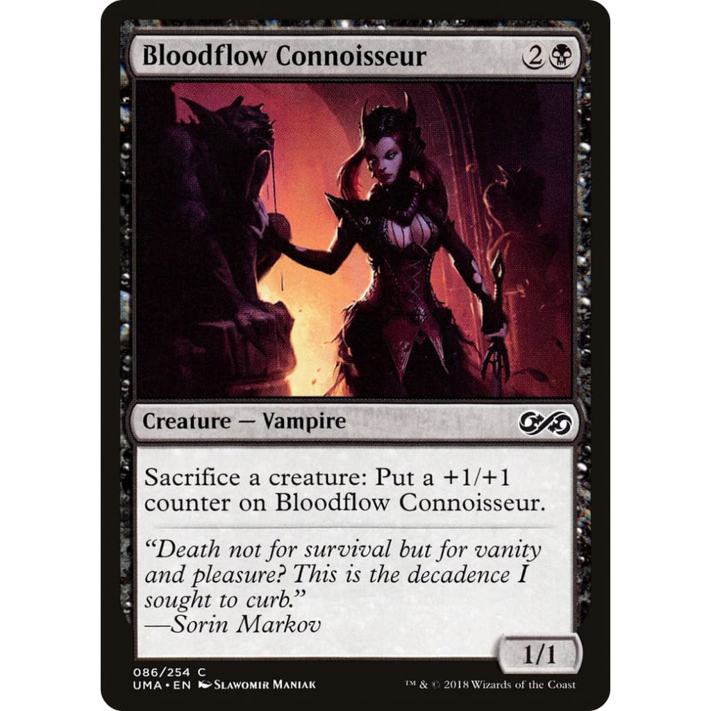 Bloodflow Connoisseur (UMA-086) Foil
