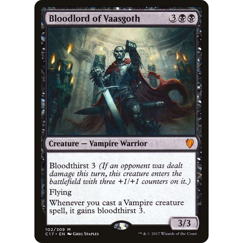 Bloodlord of Vaasgoth (C17-102)