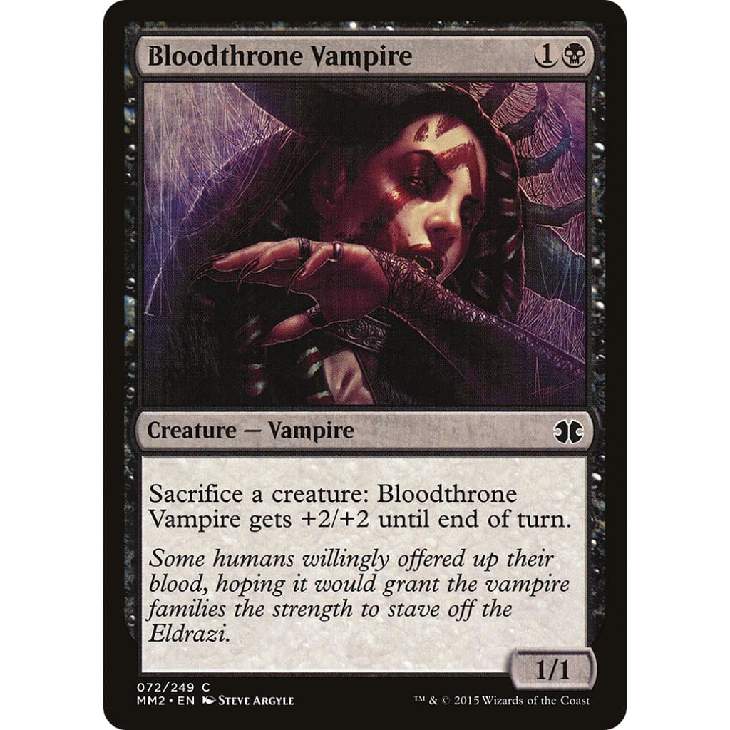 Bloodthrone Vampire (MM2-072)