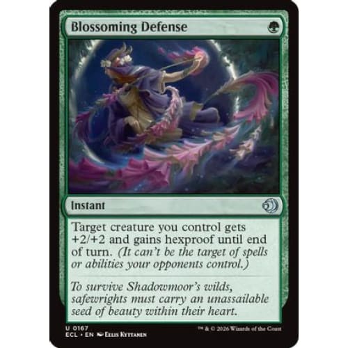 Blossoming Defense (ECL-167) Foil