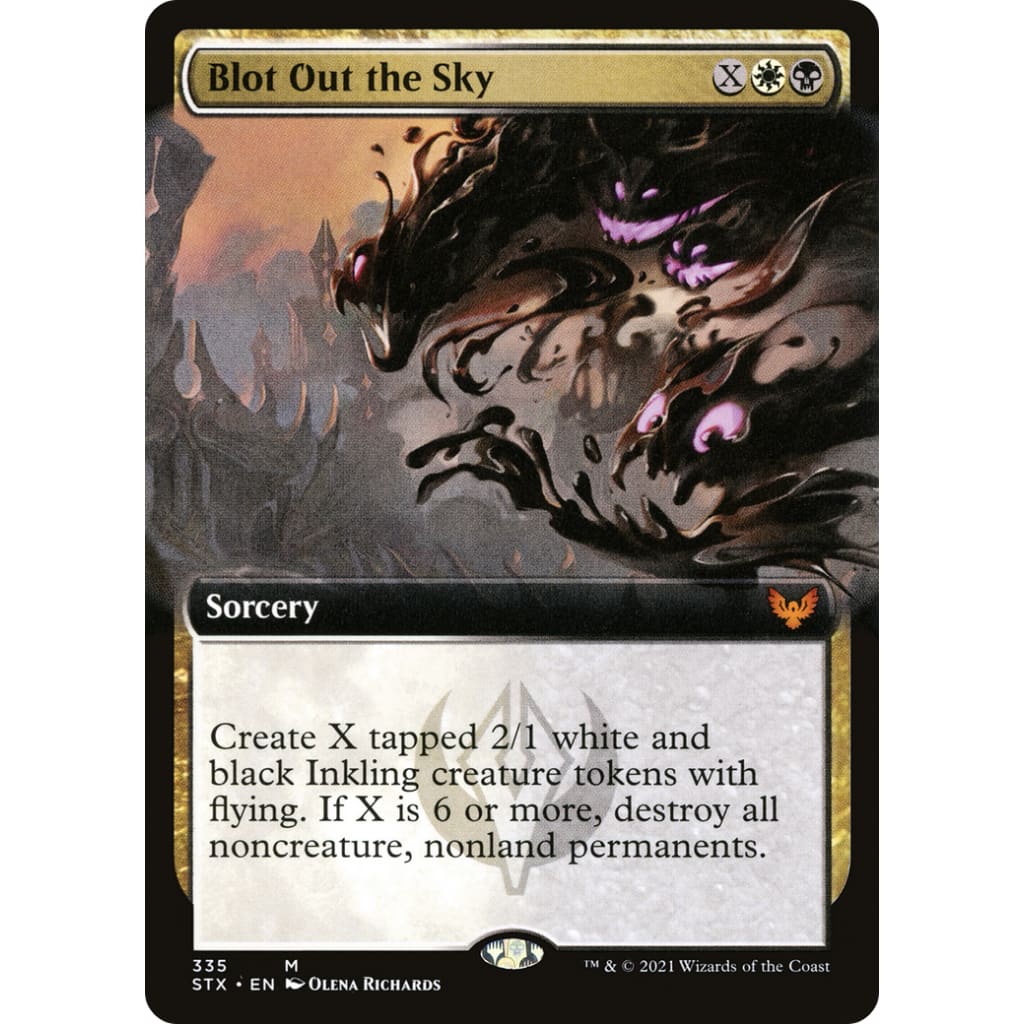 Blot Out the Sky (Extended Art) (STX-335): (Extended Art) Foil