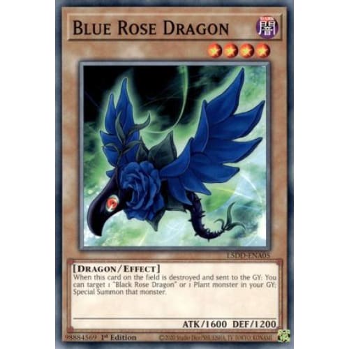 Blue Rose Dragon - L5DD-ENA05 Common / Short Print 1st Edition