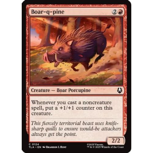 Boar-q-pine (TLA-124) Foil