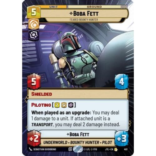 Boba Fett - Feared Bounty Hunter (Hyperspace) (451)