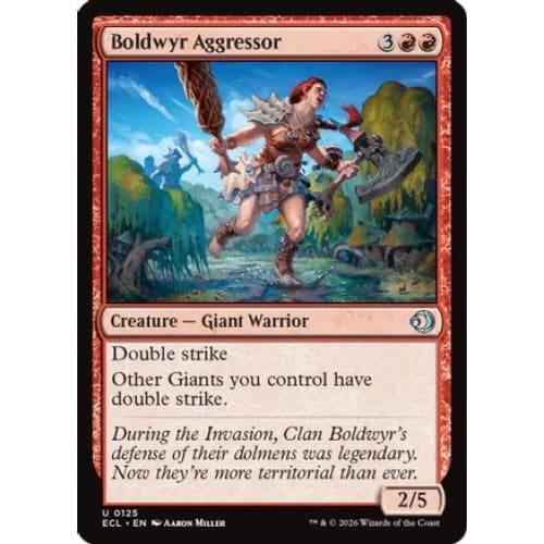 Boldwyr Aggressor (ECL-125) Foil