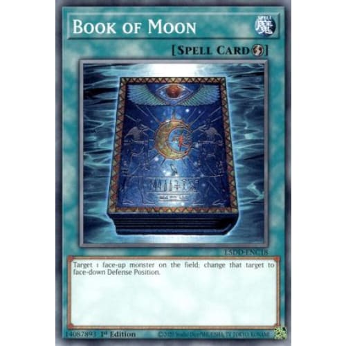 Book of Moon - L5DD-ENC18 Common / Short Print 1st Edition