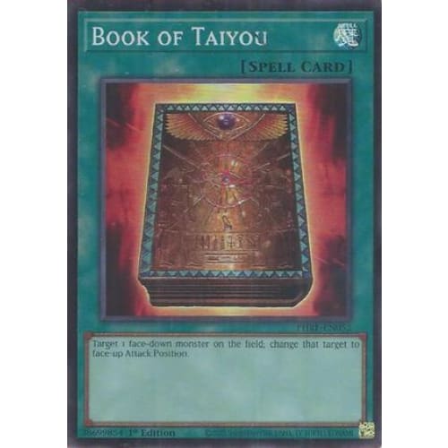 Book of Taiyou (Super Rare) - PHRE-EN052 Super Rare 1st Edition