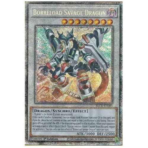 Borreload Savage Dragon (Starlight Rare) - BLCR-EN083 Starlight Rare 1st Edition