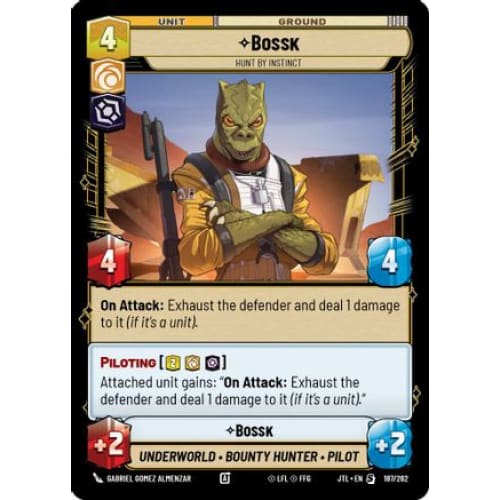 Bossk - Hunt By Instinct (187/262)
