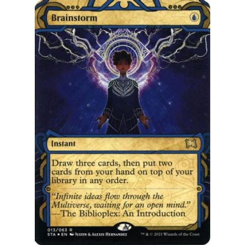 Brainstorm (Foil Etched) (STA-013) (Borderless) Foil