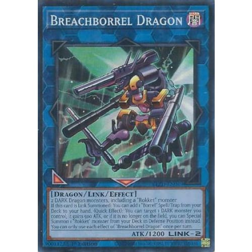 Breachborrel Dragon - BLZD-EN049 Super Rare 1st Edition