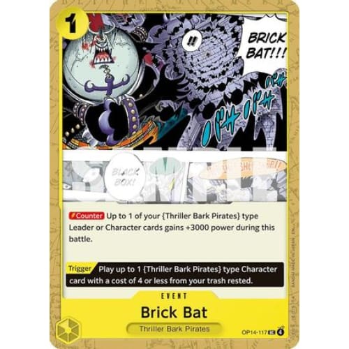 Brick Bat OP14-117 UC The Azure Sea's Seven