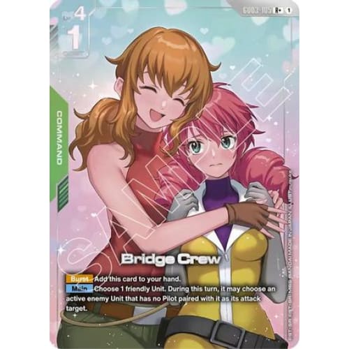 Bridge Crew (R+) (GD03-105) - Steel Requiem Holofoil