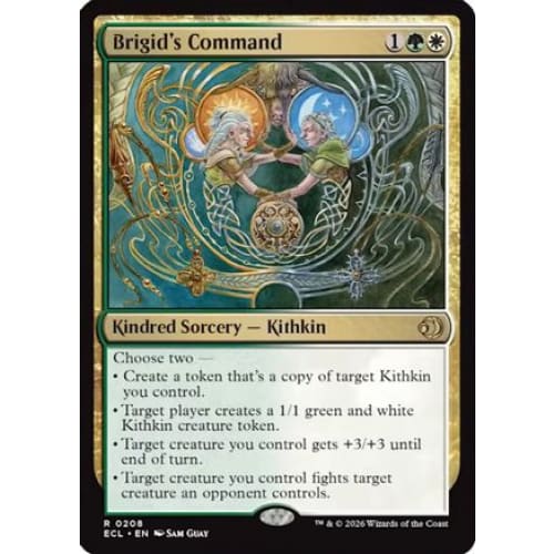 Brigid's Command (ECL-208) Foil