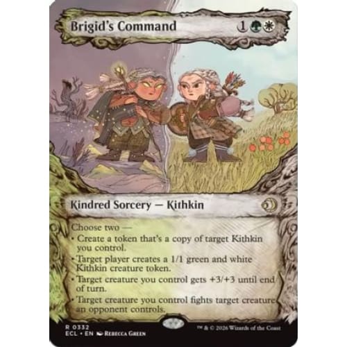Brigid's Command (Showcase) (ECL-332) Foil