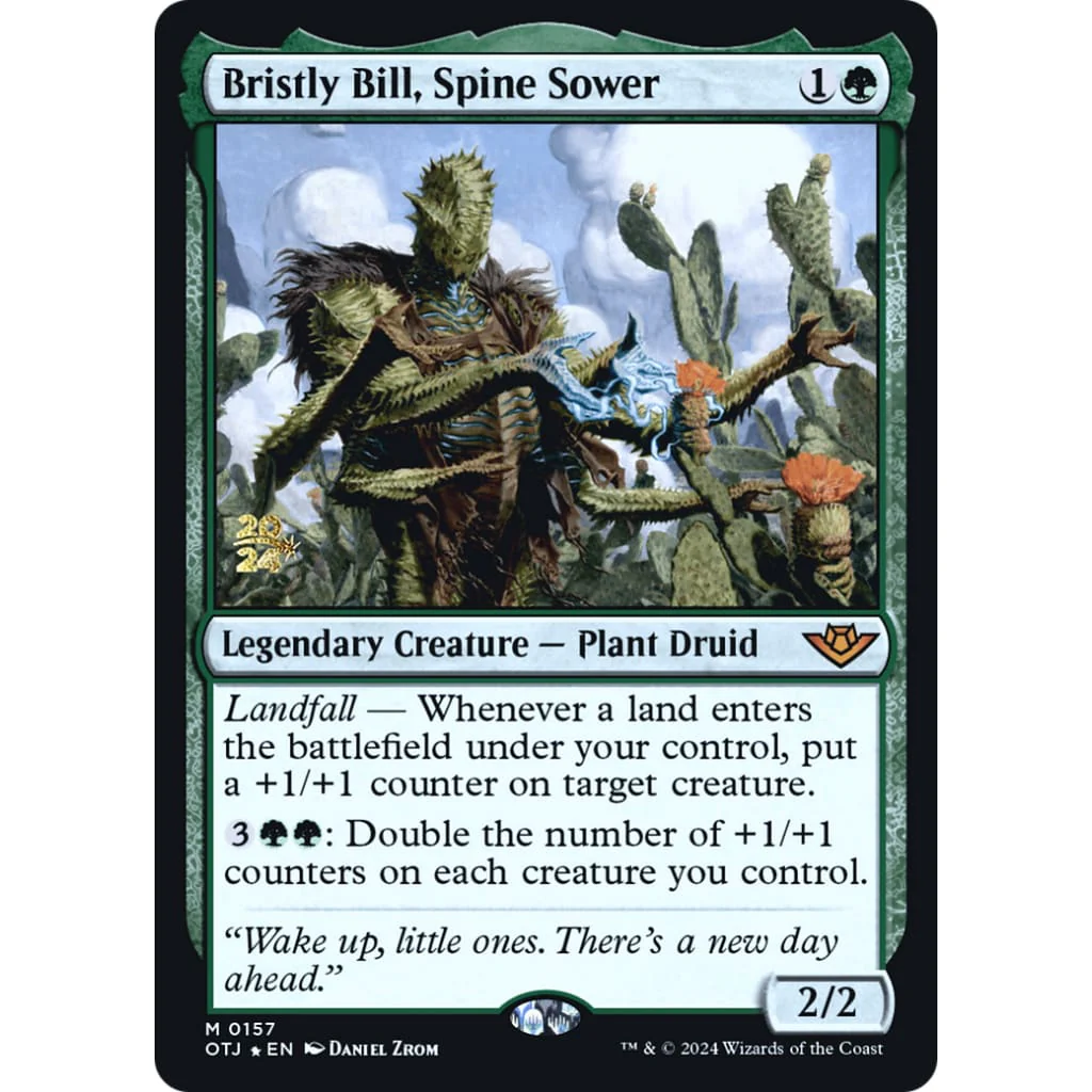Bristly Bill, Spine Sower (PRE-157) Foil