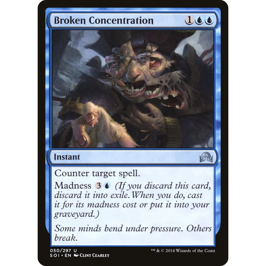 Broken Concentration (SOI-050) Foil