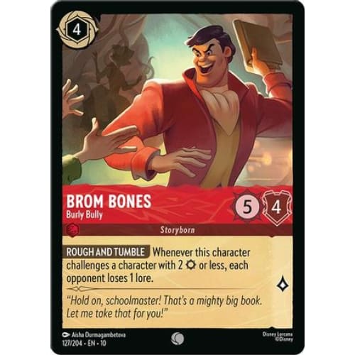 Brom Bones - Burly Bully (127/204) - Whispers in the Well