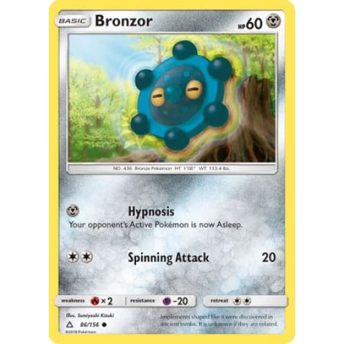 Bronzor (86) Common Reverse Holofoil