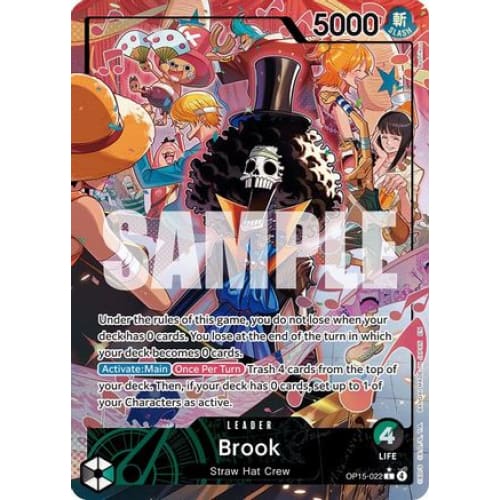 Brook (OP15-022) (Alternate Art) OP15-022 L Adventure on Kami's Island  Foil