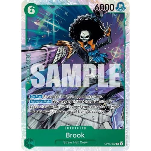 Brook (OP15-032) OP15-032 SR Adventure on Kami's Island  Foil