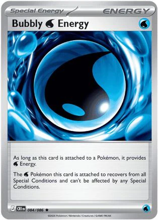 Bubbly Water Energy (84) Rare Classic Reverse Holofoil
