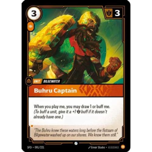 Buhru Captain (091/221) - Spiritforged