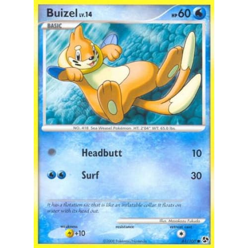 Buizel (61) Common
