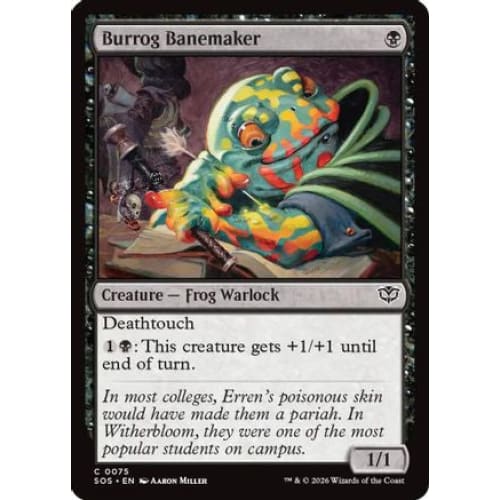 Burrog Banemaker (SOS-075) Foil