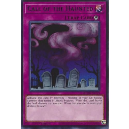 Call of the Haunted - MZMU-EN118 Rare 1st Edition