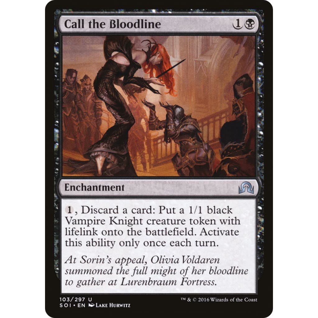 Call the Bloodline (SOI-103) Foil