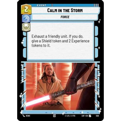 Calm in the Storm (Foil) (556)  Foil
