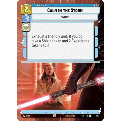 Calm in the Storm (Hyperspace Foil) (794)  Foil