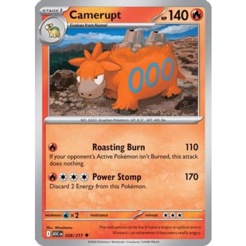 Camerupt (28) Uncommon