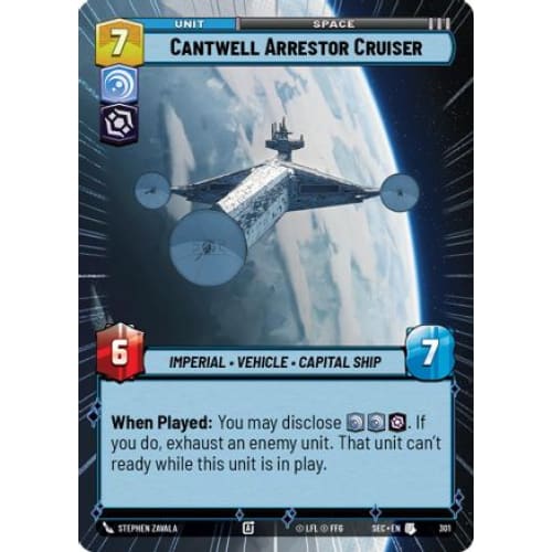 Cantwell Arrestor Cruiser (Hyperspace) (301)